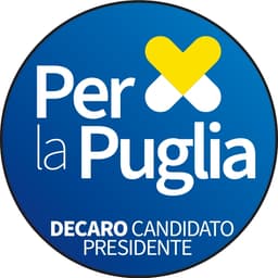 Logo Per la Puglia - Decaro candidato presidente